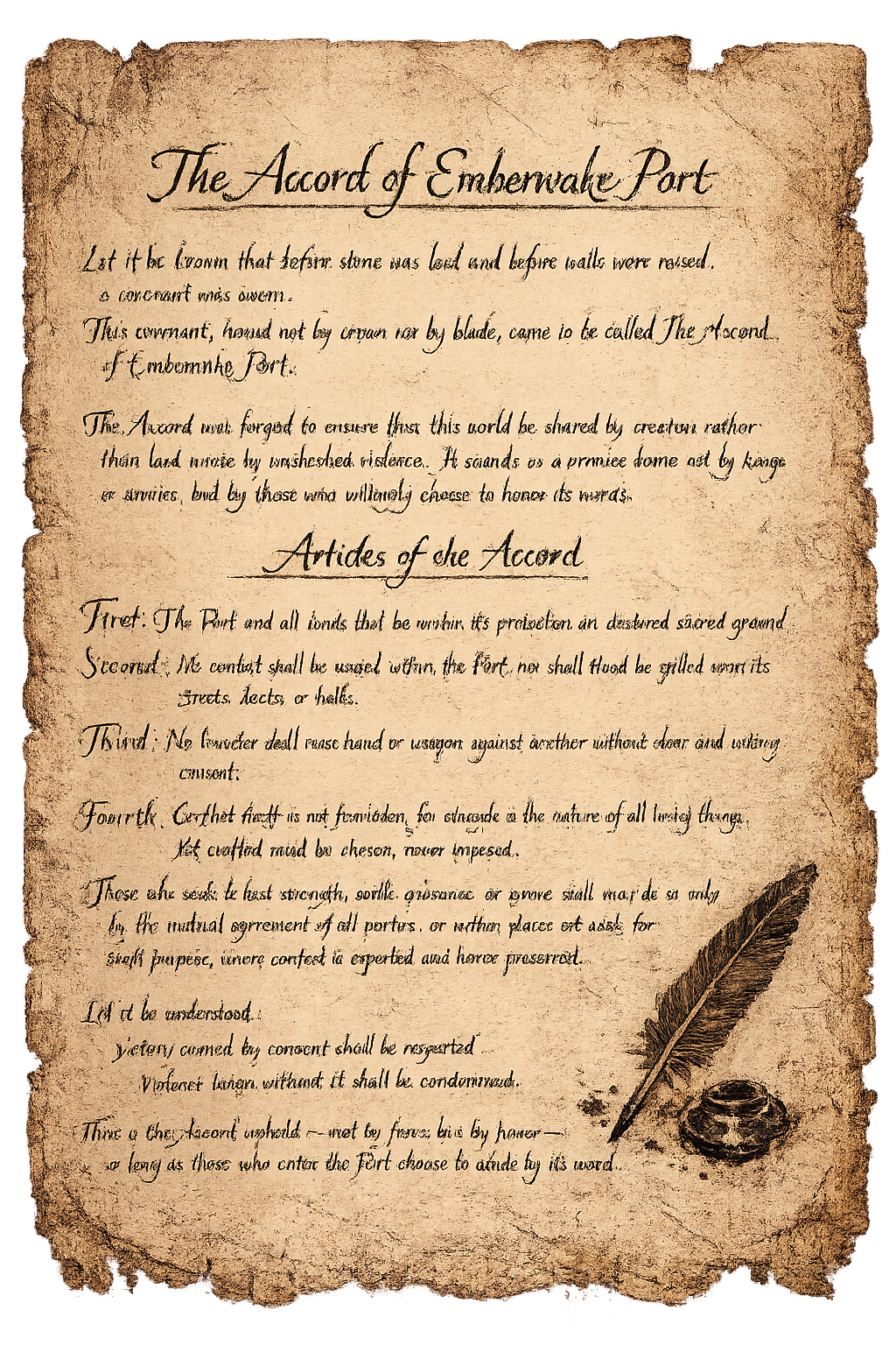The Accord of Emberwake Port